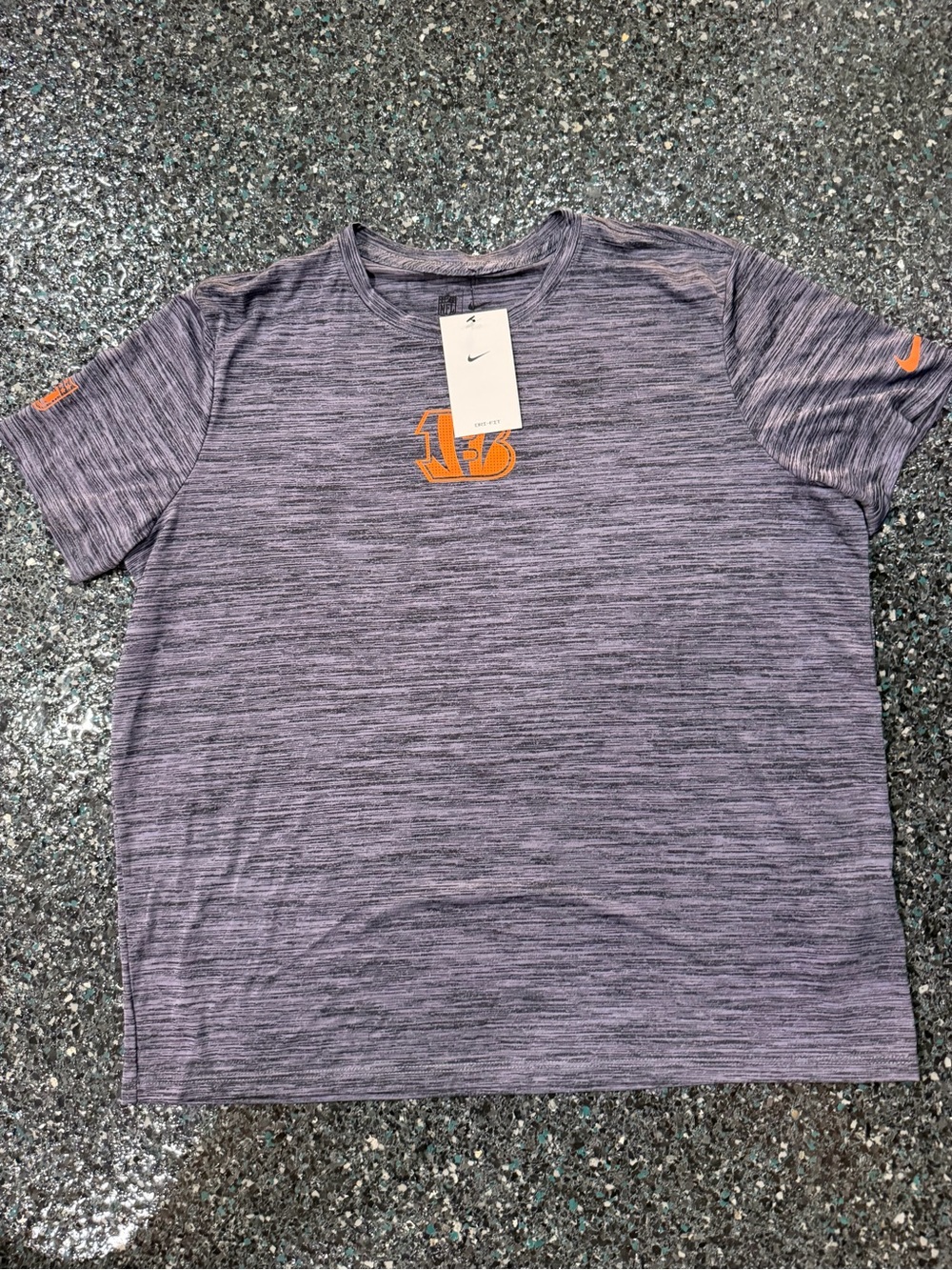 Cincinnati Bengals NFL Nike On Field Short Sleeve Shirt Sideline Women’s XL NWT